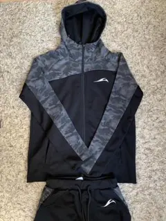 GHETTO SPORTS 迷彩柄ジャージ上下セット Sサイズ