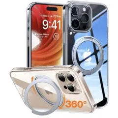 360度回転 iPhone16 ProMAX リング レンズ保護 6.9インチ