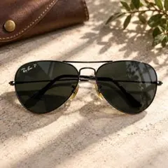 Ray-Ban サングラス アビエーター RB3025 ブラック