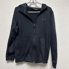 Under Armour ブラック フルジップパーカー　S シンプル　スポーツ