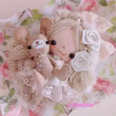 みんみさま専用♡想羽(そわ)ちゃん♡ドール♡ドールチャーム♡カントリードール