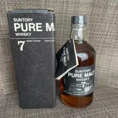 古酒 未開栓》SUNTORY PURE MALT WHISKY 7年 特級 - メルカリ