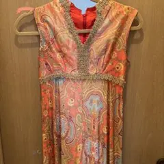 ♡-Vintage-60’sUSAノースリブワンピースドレス-♡