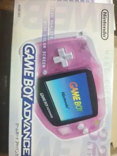 Nintendo Game Boy Advance クリアピンク