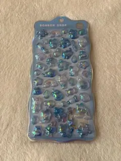 ボンボンドロップシール　よるねこボンボン　ちゅるきら