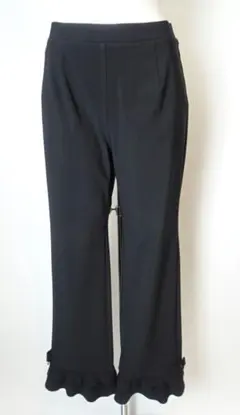 ⭐️本日迄【新品】 スーパービューティー裾フリルリボンストレッチ素材パンツ44 楽天市場】スーパービューティー（パンツ｜ボトムス）：レディース