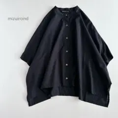 甘すぎない丸襟。大人のカジュアルスタイルを格上げする綿麻ワイド 