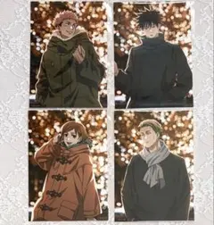 呪術廻戦　ブロマイド　イルミネーションver. 虎杖悠仁、伏黒恵、釘崎、七海建人