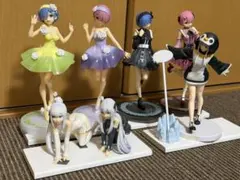 Re:ゼロ　フィギュアまとめ売り　レム・ラム・エミリア・エキドナ