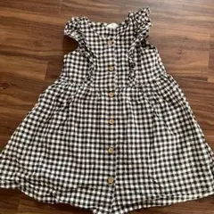 BREEZE ギンガムチェック ワンピース 110