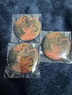 鬼滅の刃　キービジュアル　缶バッジ　C　童磨