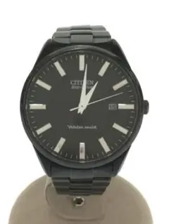 CITIZEN EcoDriveブラック腕時計 E111-S051436 防水