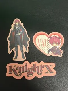 騎士X - Knight X - ランダムステッカーセット ばぁう