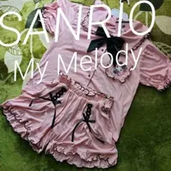 新品 サンリオ マイメロディ半袖 パジャマ レディース M　上下　セットのサムネイル