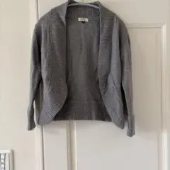 Otto ニット ボレロ カーディガン グレー M
