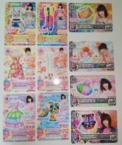 即購入⭕️ ✨希少　当時物　アイカツカード　AKB コラボ　カード　まとめ売り アイカツAKBコラボカード6枚セット - メルカリ