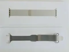 【美品】純正品 Apple Watch ミラネーゼループ シルバー　40mm