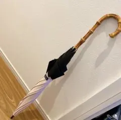 芦屋ロサブラン 日傘 ミドルサイズ 55cm ピンク×ブラックのサムネイル