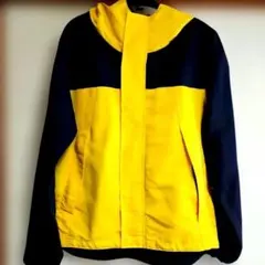 RD.Ghost フード付きナイロンジャケット Mサイズ　黄色・ネイビー