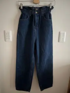 クラシカルエルフ ダークブルーデニムパンツ ウエストゴム