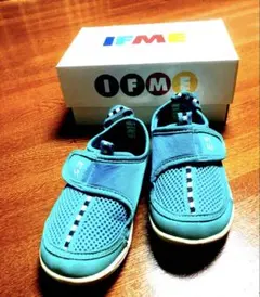 IFME E5メッシュ シューズ　男女兼用　14.5センチ　プルーグリーン