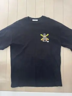 SOE MONTREAL ベアプリント Tシャツ ブラックのサムネイル