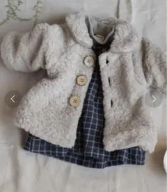 1＋in the family ワンモアインザ ファミリー　ボアアウター18m