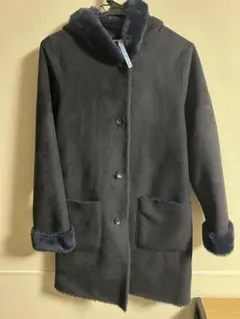 ユナイテッドアローズ　ベロア調　ファーコート　36 ltd