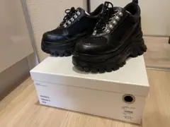 HARE ラメメッシュスニーカー ブラック Mサイズのサムネイル