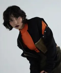 TINA：JOJUN ミリタリーニットカーディガン