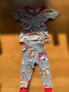 パウパトロール ベビーパジャマ 2T 80cm 90cm半袖　長ズボン