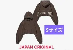 BTS ARIRANG Crop Hoodie_Tokyo フーディ Sサイズ BTS】[ARIRANG]Crop Hoodie_Tokyo (Brown)S - メルカリ