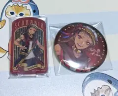 ツイステ　一番くじ　第7弾　カリム　缶バッジ　アクリルスタンド