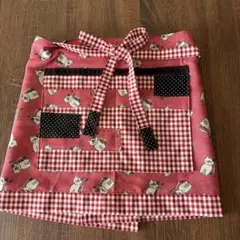 まめしばですm(_ _)m 手作りエプロン❣️二枚セット まめしば様専用になりましたm(_ _)m❣️ 手作りエプロン2枚セット