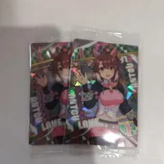 ウマ娘　ウエハース　ダンツフレーム