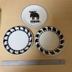 moz. エルク柄皿 3枚セットのサムネイル
