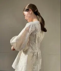 Acka. jacquard mini dress ジャガードミニドレス - メルカリ
