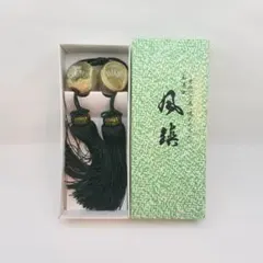 オニックス　縞めのう石　風鎮　掛け軸　タッセル