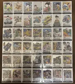 【匿名配送】マンガブースター　エナジーマーカー　銀　コンプリートセット　42枚