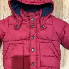 80センチ　baby gap 赤いフード付きジャケット