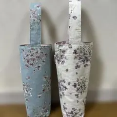 【367】ハンドメイド 500ml水筒カバー2枚セット