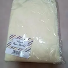 Warm Fleece Blanket クリーム色