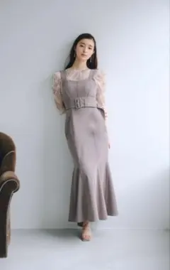 snidel コルセットマーメイドジャンスカ（サイズ0）