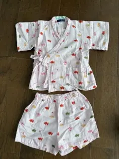 hakka kids甚平90 100 金魚柄 夏祭り 花火 保育園 お祭り 美品