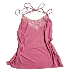 フェアリーグランジ︎❤︎バレエコア︎❤︎姫ギャル︎❤︎y2k.リボンキャミ︎⟡平成ギャル