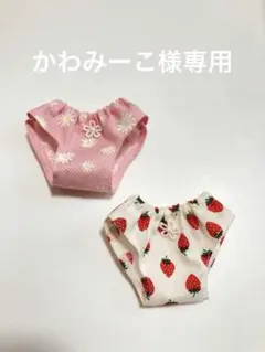 5867) かわみーこ様専用　匿名配送　メルちゃんパンツ　メルちゃん