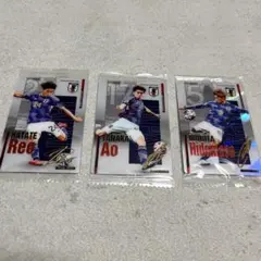 日本代表ツインウエハース　旗手・田中・守田