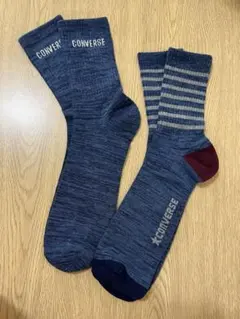 靴下 2足組 / 男女共 / 25㎝〜27㎝ / コンバース