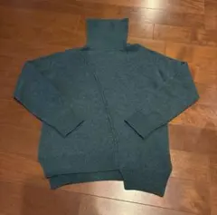 zucca ズッカ　アシンメトリー　タートルニット