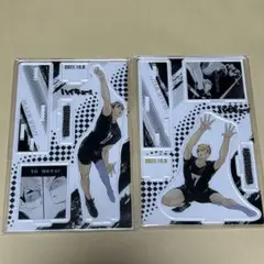 ハイキュー バースデー 名場面ジオラマフィギュア アクリルスタンド 宮侑 宮治